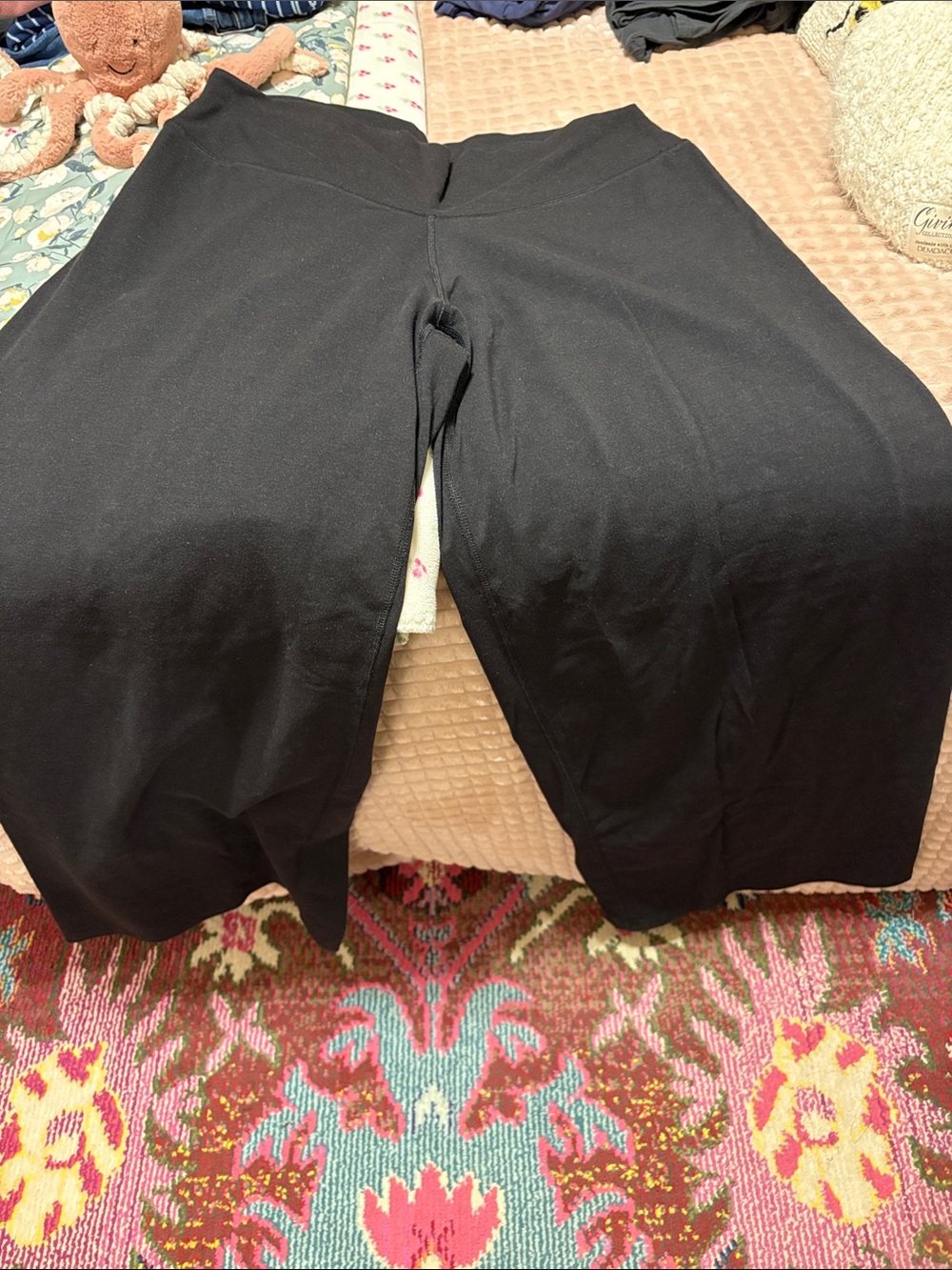 Old Navy Black Women's wide leg yoga Pants XL